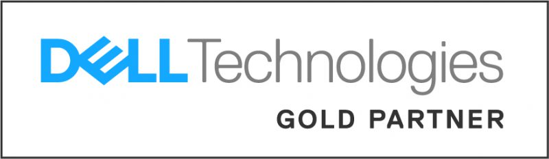 Dell Technologies gold partner badge