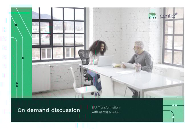 SUSE and Centiq graphic
